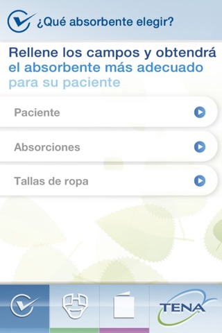 TENA Selector screenshot 3