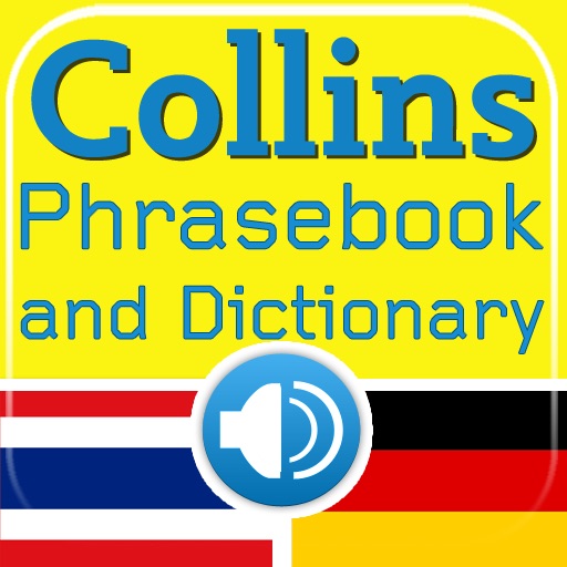 Collins Thai<->German Phrasebook & Dictionary with Audio icon