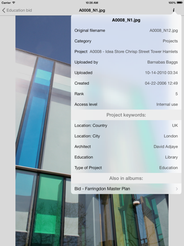 OpenAsset for iPad screenshot 3