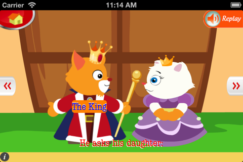 Four Princes and A Princess - An English Story for Kids screenshot 3