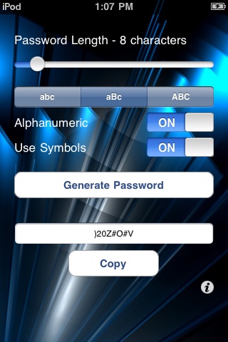 Free Password Generator screenshot 2