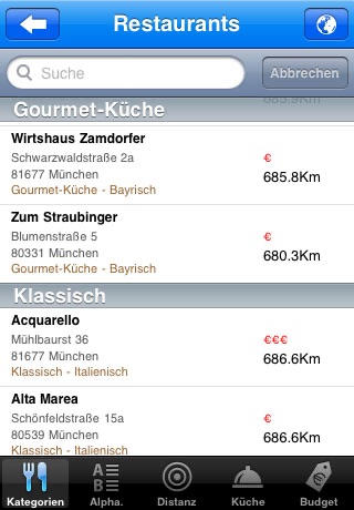 Munich Multimedia Travelguide in German screenshot 3