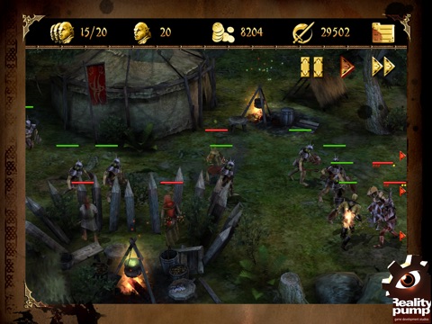 Two Worlds II Castle Defense Lite HD screenshot 2