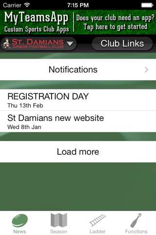 Old Paradians/St Damians Football Club screenshot 2