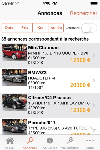 VotreAuto.fr screenshot 2