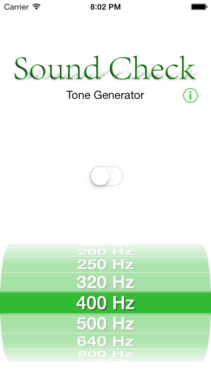 Sound Check Tone Generator