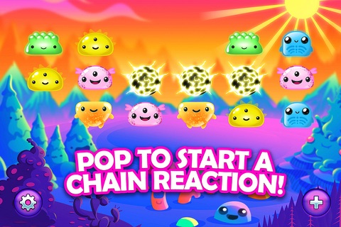 My Lil' Blob Monsters ™ (Berserk Bubble Shooter Edition) - FREE, Addictive Chain Reaction Puzzle Game by Poker Face Apps screenshot 2