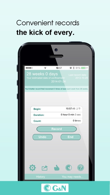 fetal movement tracker app