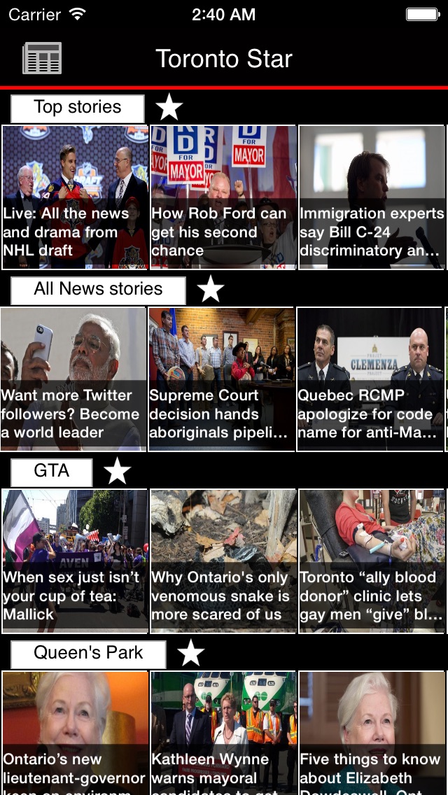 Canadian Newspapers Plus review screenshots