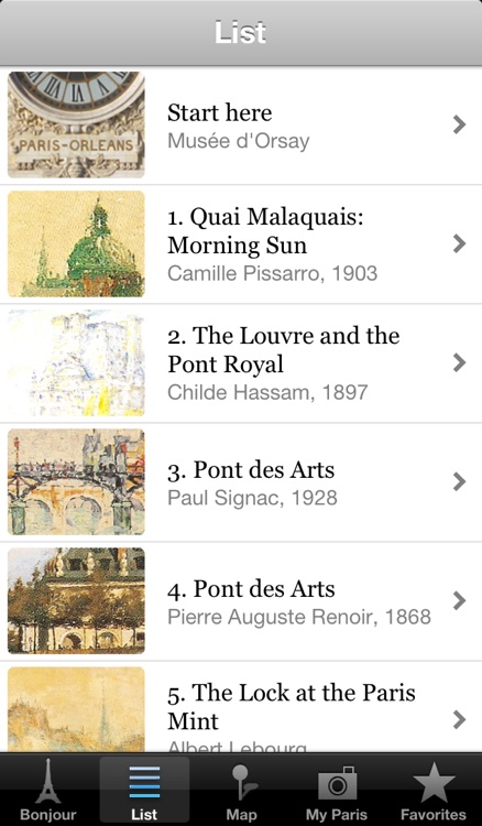 Paris Impressionist Walking Tour #1