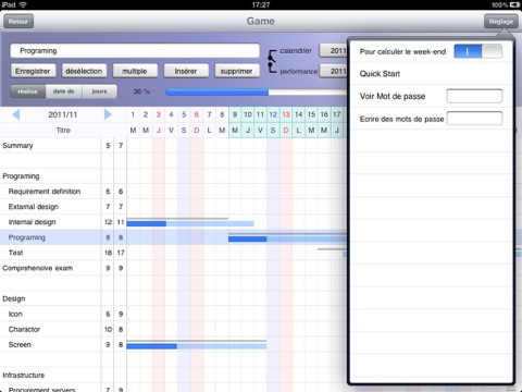 Cloud Gantt(簡単スケジュール管理) screenshot 3