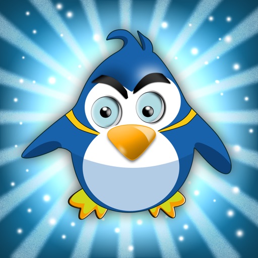 Flying Penguin - Funny Arctic Bird icon