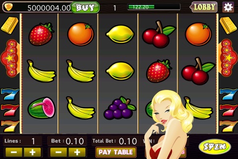 777 Pretty Vegas Lady – Jackpot Casino Slot Machine Game screenshot 4