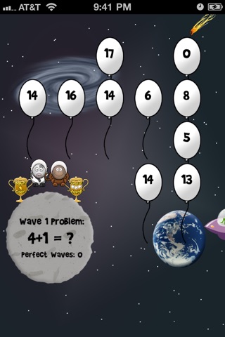 Math: Tap and Learn - Space Theme screenshot 2