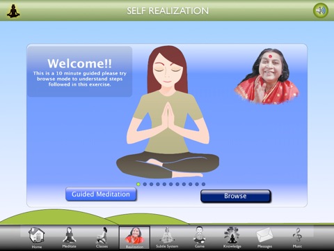 SahajaMeditation-iPAD screenshot 4