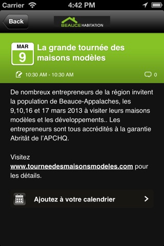 Habitation Beauce screenshot 3