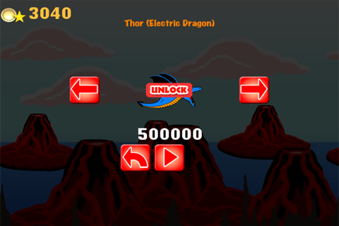 Dragon Vs. Fire Ballz - Free Flying Game screenshot 3