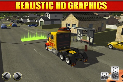 3D Construction Parking Simulator - Realistic Monster Truck Park Sim Run Games screenshot 4