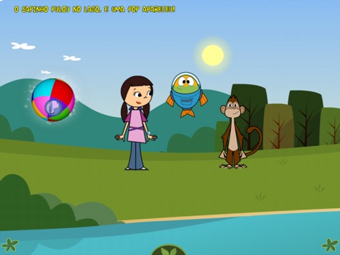 O Caso do Chumbo Feliz - Livro Animado do Peixonauta Lite screenshot 4