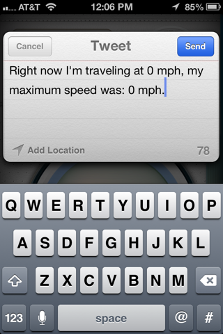 GPS Speed Tracker Free screenshot 3