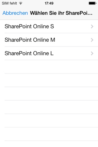 SeSAM – Secure SharePoint Access Mobile screenshot 2