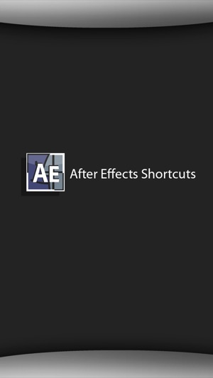 Shortcuts for After Effects