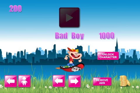 Flying Girl Game by Cool Fun Apps screenshot 3