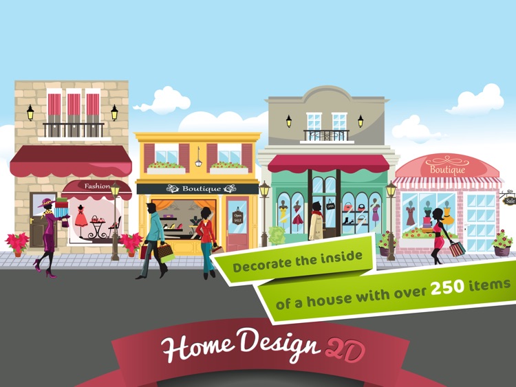 Home Design 2D - Become a House Interior Decorator Pro