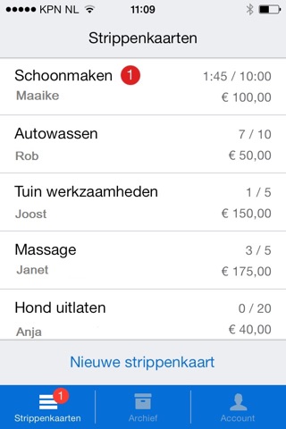 Strippenkaart App screenshot 2