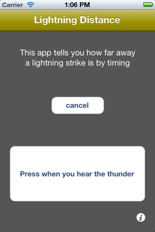 LightCalc - Lightning Distance Estimator screenshot 2