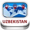 High-detail offline vecor map of Uzbekistan brought to you by DuncanCartography Inc