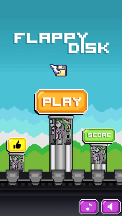 Flappy disk