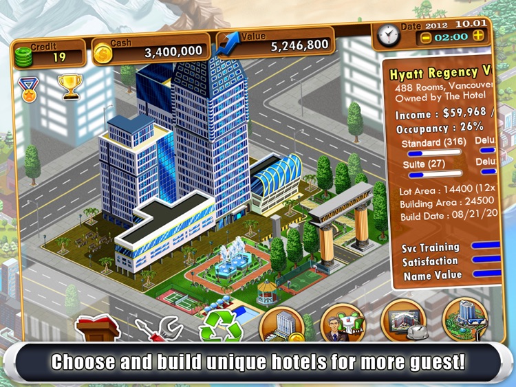 Hotel Tycoon2 HD screenshot-3