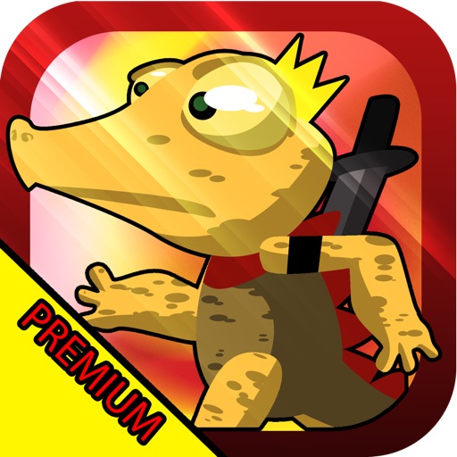 Super Ninja Reptile World All Stars PREMIUM - Going Retro Arcade Style by Golden Goose Production iOS App