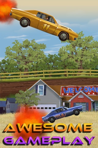 Illegal Moonshine: Free stock car speed racing game screenshot 4
