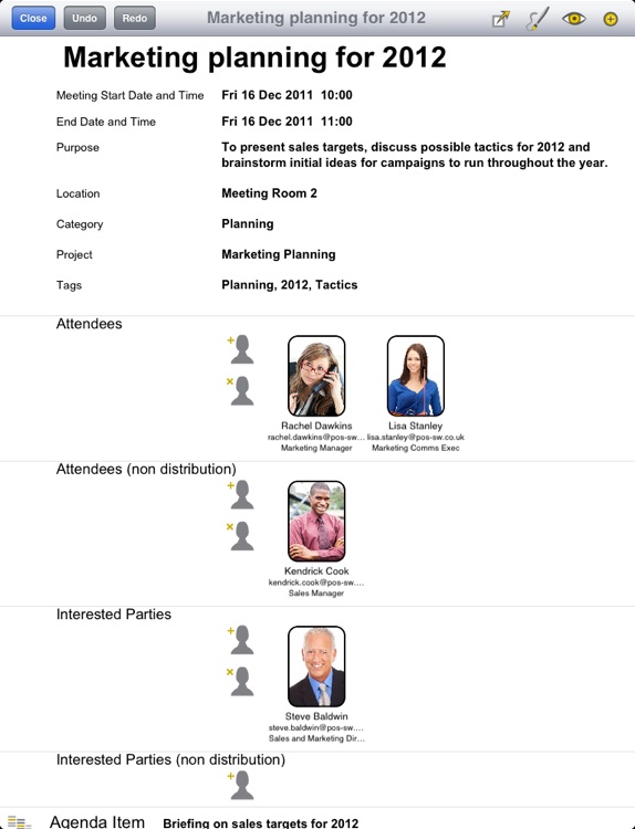 Meeting Gold - Ultimate meeting note taking and action tracking. screenshot-4