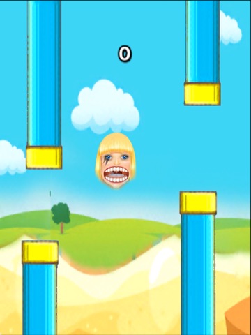 Flappy Witch Gaga Flyer - Folt Bird Republique Saga HD screenshot 2