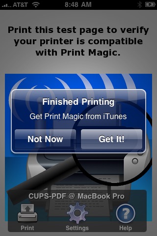 Printer Test for Print Magic