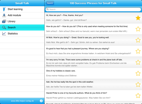 Скриншот из 100 Small Talk Success Phrases