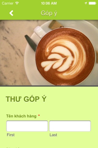 Passio coffee screenshot 3