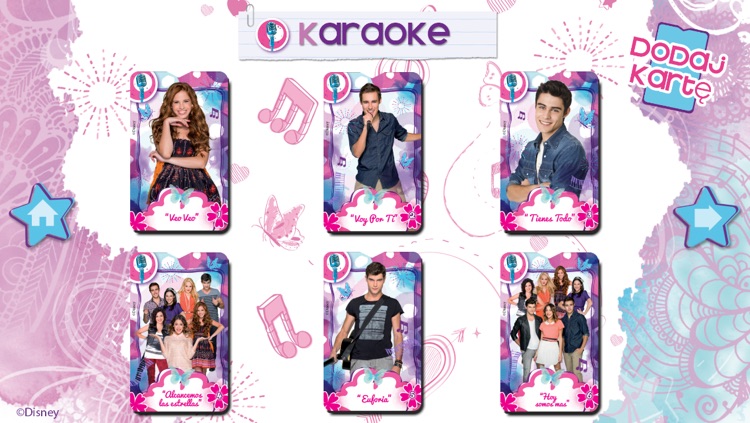 Violetta Karty do Wirtualnej Zabawy screenshot-3