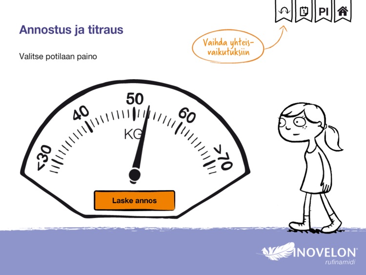 Inovelon Dosing App for iPad - Finland
