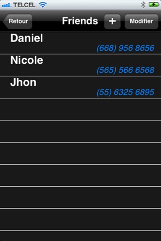 SMS group contacts screenshot 3