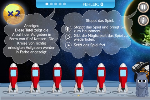 Space Mathematics: Multiplication and Division screenshot 4