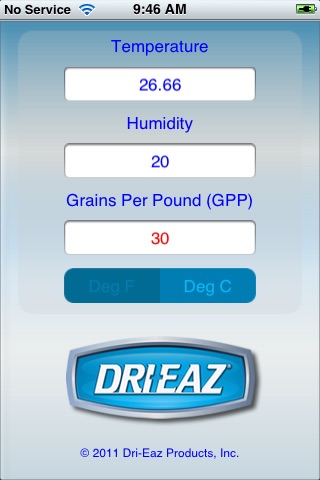 Dri-Eaz GPP Calculator screenshot 3
