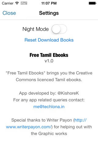 Free Tamil Ebooks - FTE - CC licenced Tamil eBooks screenshot 4