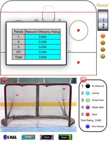 Hockey Shot and Goalie Saves Tracker screenshot 3
