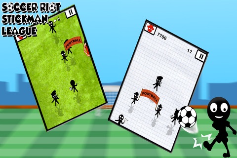 Soccer Riot Stickman League - Play Like Legends Of Football (2014 Edition) screenshot 3