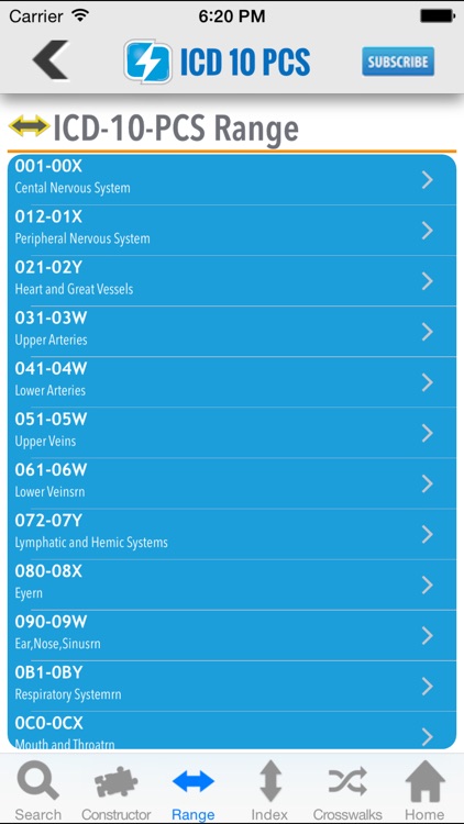 ICD-10-PCS Lookup