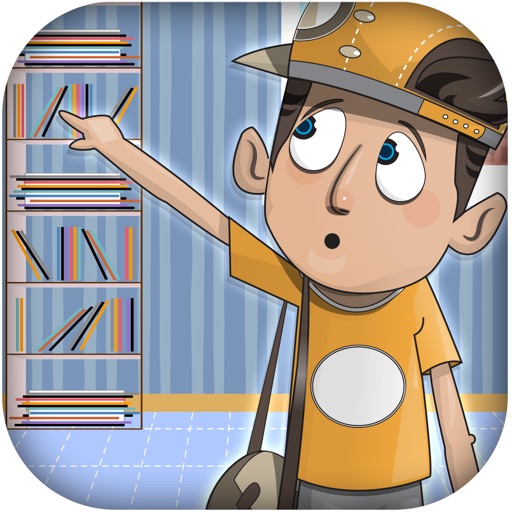 Jumping Teen Escape - Lazy Boy Avoiding Books (Free) icon